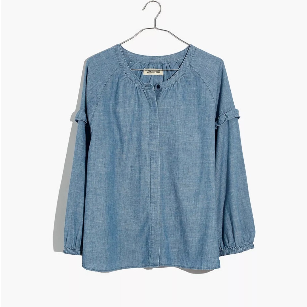 Madewell Chambray Blouse